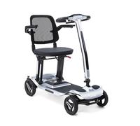 Drive AeroMg Ultralight Folding Travel Mobility Scooter, 14.5kg Carry Weight, Fast Charging, Keyless Start, LCD Display, 3 Colours (Mercury)