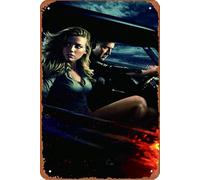Drive Angry 2011 movie Poster Retro Metal Tin Sign 8 x 12 Inches for Home Bar Pub Garage Decor Gifts