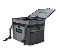 Drive Auto Products Car Bin - XL Rubbish Bins for Stowing and Tidying w/Disposable Liners and Adjustable Black Strap - Car Essentials