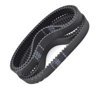 Drive Belt Clutch 2/5pcs Rubber HTD3M Timing Belt Lp=210 213 216 219 222 225 228 231 234 237 240 243 246 249 252 255 258 261 264 267 Width 6-15mm(258-(86 Teeth),2PCS_9MM)