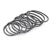 Drive Belt Clutch Rear Front Belt 102/138/150/159/162/171/177/183/186/189/195mm 1/10 RC Car Drift On Road For 3Racing For Sakura D3 CS STD S3M(4pcs,189-S3M-3-(63Teeth))