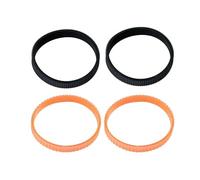 Drive Belt For 82mm Electric Planer Wood Workings 2Pcs Planer Replacement Practical Accessories Carpentry Tool Drive Belt Replacement(Rubber)