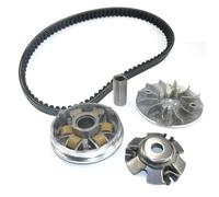 Drive Belt For GY6 125 150cc Scooter Moped ATV GO KART Motorcycle FAN Clutch Variator Weight Rollers Variator Fan Drive Belt 743 832 20 30 Transfer Belt(835 kit)