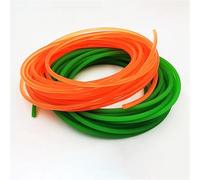 Drive Belt Green Orange Polyurethane Conveyor Belts Round PU Drive Belt Meltable Cord Dia 1.5/2/2.5/3/3.5/4/5/6/7/8/9/10/12/15/18mm Transfer Belt(Orange - 10Meter,Dia 3.5mm)
