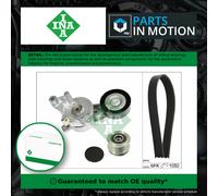 INA V-Ribbed Belt Set 529 0468 20 - with Freewheel Belt Pulley - for VW/Audi/Skoda