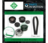 Drive Belt Kit fits AUDI A7 4G 3.0D 10 to 18 Set INA 059903133BA 059903133F New