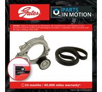 Drive Belt Kit fits AUDI SQ5 FY 3.0D 2019 on Set Gates Top Quality Guaranteed