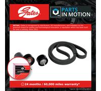 Drive Belt Kit fits BMW 320D 2.0D 04 to 13 Set Gates Genuine Quality Guaranteed