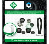INA 529 0115 20 V-Ribbed Belt Set