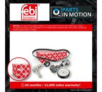 Multi-ribbed V-belt kit 107429 FEBI BILSTEIN for MINI MINI Roadster MINI
