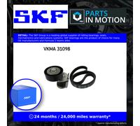 V-Ribbed Belt Set SKF VKMA 31098 Fits Audi Seat Skoda VW A1 A3 Alhambra Altea