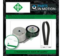 INA 529 0409 10 V-Ribbed Belt Set