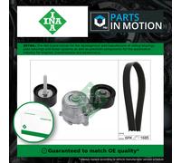 Ina V-Ribbed Belt Set 529 0421 10 - Fits Opel/Vauxhall Astra J, Astra K, Cascada, Zafira C