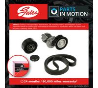 Drive Belt Kit fits VW CALIFORNIA T5, T6 2.0D 09 to 19 CAAB Set Gates VOLKSWAGEN