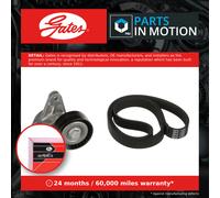Gates Micro-V Belt Kit K016PK1025 V-Ribbed