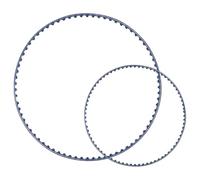 Drive Belt Kit for Polaris 360 380 BlackMax Pool Cleaners, Replace 9-100-1017, Reinforced Polyurethane Small & Large Belts