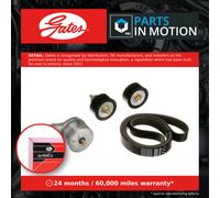 Drive Belt Kit K018PK2058HD Gates Set 1710103 1711920 1722222 857220074 Quality