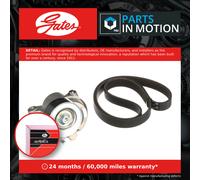 GATES K076PK1368 V-Ribbed Belt Set