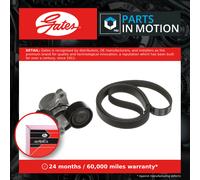 Gates Micro-V Kit K236PK1700 V-Ribbed Belt Set