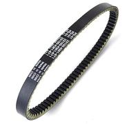 Drive Belt Motorcycle Black Rubber Drive Belt Clutch For 23100-KM1-671 CH250 Elite 1985-1990 CN250 Helix Spazio 1986-2007