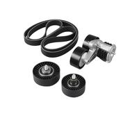 Drive Belt Pulley Tensioner Set With Bolt For N55 E90/E91/E92/E93 335i 335is 335xi E82/E88 135i 1M X1 E84 Xdrive35i Drive Belt