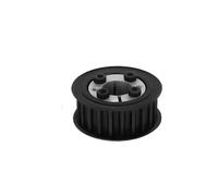 Drive Belt Tensioner For Width 25/30mm Belt 18T/19T/20T/22T HTD8M Synchronous Wheel With Keyless Bushing Bore 8-15mm Steel Timing Pulley(9mm,19T,30mm)