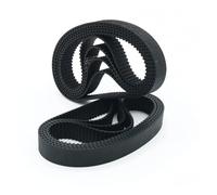 Drive Belt Transmission Belt Width 6mm 2GT Timing Belt Length Perimeter 198mm-300mm Rubber Closed Loop 3D Printer Belt GT2 Timing Synchronous Belt Parts(264mm)