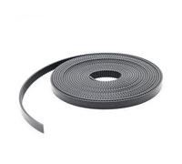 Drive Belt Transmission HTD 300CM Open Timing Belt PU With Steel Core Black 300CM Belt Width 9/10/15mm~40mm Polyurethane Steel PU HTD3M Open Synchronous Belt(1M,30mm)