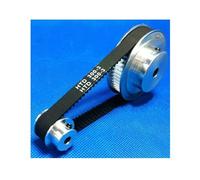 Drive Belts 20T:60T 1:3 Pulley Synchronous Wheel Timing Belt Reduction Bandwidth 10 Holes 5-6-6.35-8mm Drive Clutch Belt(6.35mm-20T-12mm-60T)