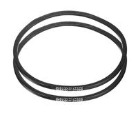 Drive Belts 2Pcs SPZ-710 Drive Wedge Belt V-Belt Industrial Power Rubber Transmission Belt 710mm Pitch Girth,10mm Width, 8mm Height, 723mm Outer Girth Engine V-Belt