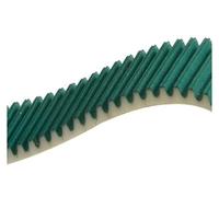 Drive Belts Conveyor Belt RPP8M Open Belt Transmission Belt Polyurethane Drive Garage Opener Lift Elevator Door Coated Fabric White Color(2M,15mm)