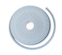 Drive Belts For HTD5M Timing Belt Width 12 15 20mm Color White PU Polyurethane With Steel Core For HTD 5M Open Ended Pitch 5mm Pulley Transmission Belt(7 meters,12mm)