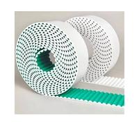 Drive Belts PU Open Belt Color: White Width: 10/15/20/25/30/32/35/40/50mm AT10 Polyurethane Timing Belts Transmission Belt(15Meter,15mm)