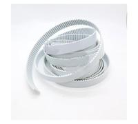 Drive Belts Transmission White For HTD 14M Open Belt PU Polyurethane Steel For HTD14M Synchronous Conveyor Timing(1 Meter,55mm)