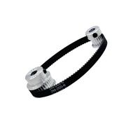 Drive Belts Transmission Width 10mm Belt GT2 Synchronous Wheel Ratio 1:2 16&32 Teeth 5/8mm Bore Aluminum Timing Pulley With Length120/200/280/400/610mm(4mm,10MM_2GT-400)