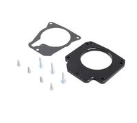 Drive By Cable Throttle Body Adapter Compatible LS3 4 Bolt Intake To LS1 3 TB DBC LS2 Manifold 551511XG 551567 Throttle Body Assembly(Black)