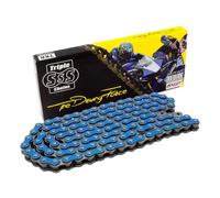 Drive Chain Suitable For Sur Ron LBX Light Bee E-Bike Electric Bike (1, Blue, 114 (60T))