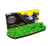 Drive Chain Suitable For Sur Ron LBX Light Bee E-Bike Electric Bike (1, Green, 112 (58T))