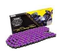 Drive Chain Suitable For Sur Ron LBX Light Bee E-Bike Electric Bike (1, Purple, 106 (48T))