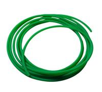 Drive Clutch Belt 1-5Meter Green Polyurethane Conveyor Belts Round PU Drive Belt Meltable Cord Diameter 1.5/2/2.5/3/3.5/4/5/6/7/8/9/10/12/15/18mm(4mm,2M)
