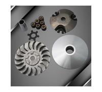 Drive Clutch Motorcycle Variator Set With Roller Fan Clutch For GY6 50cc 125cc 150cc JOG ATV Minarelli Go Kart Parts(For GY6 50cc)