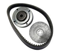 Drive Clutch Variator With Belt 871 23 30 Drive Belt For Linhai 300CC ATV Parts Double Teeth Drive Belt