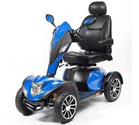 Drive Cobra Travel 4 Wheels Mobility Scooter (Blue) Free Engineer Delivery