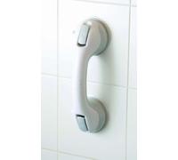 Drive Devilbiss 12 Inch Suction Cup Grab Bar with Release Levers, Grey