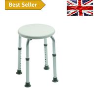 Drive Devilbiss Adjustable Bath Stool - Lightweight Aluminium Construction