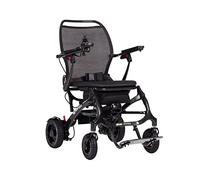 Drive Devilbiss AirFold Powerchair Adult Wheelchair - Slimline and Stylish Design - Lightweight with Padded Seat - Storage Bag and Grab Handle - Includes Batteries