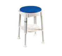 Drive Devilbiss Deluxe Rotating Rounded Bath / Shower Stool with Removable Tray and Swivel Seat
