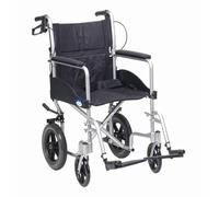 Deluxe Folding Wheelchair