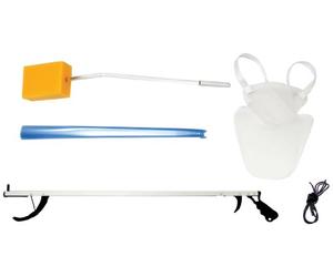 Drive Devilbiss Hip Kit includes Long Handed Bath Sponge, Poly Stocking Aid, Hand-Held Reacher and Plastic Shoe Horn