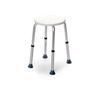 Drive Devilbiss Medical Adjustable Shower Stool, White